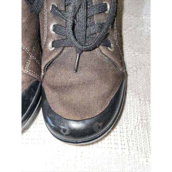 Dansko Vegan Women’s Nursing Shoes Size 38 U.S. 7 M Brown Fabric Hospital Clinic